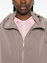 Emporio Armani Light Nylon Blouson Jacket Light Brown