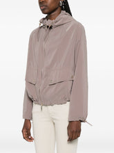 Emporio Armani Light Nylon Blouson Jacket Light Brown