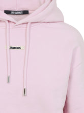 jacquemus cropped drawstring hoodie pink pink