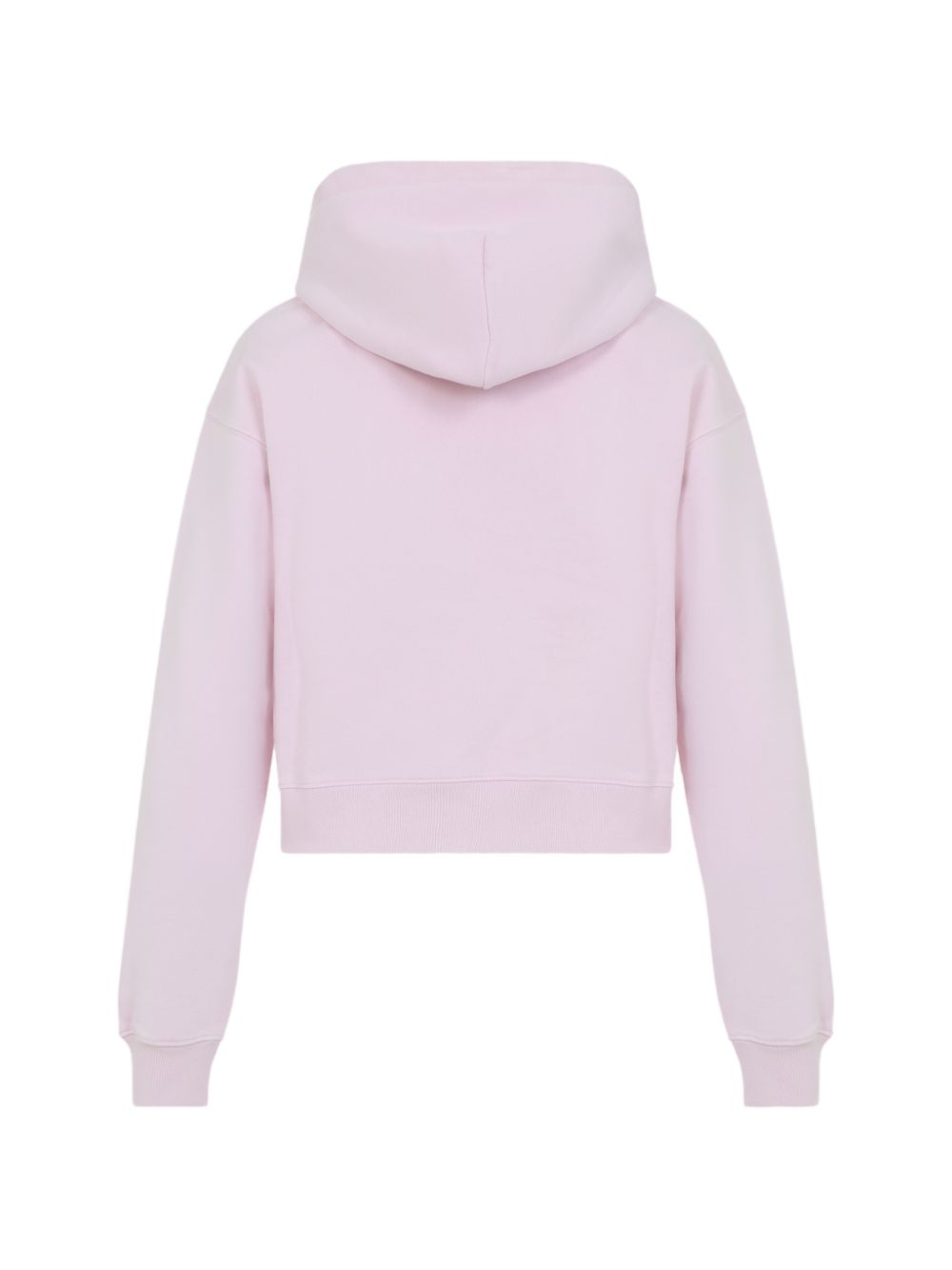 jacquemus cropped drawstring hoodie pink pink
