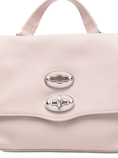 Zanellato Postina Baby Leather Handbag Pink