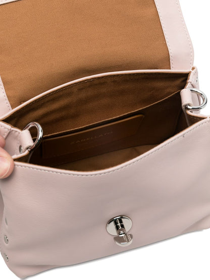 Zanellato Postina Baby Leather Handbag Pink