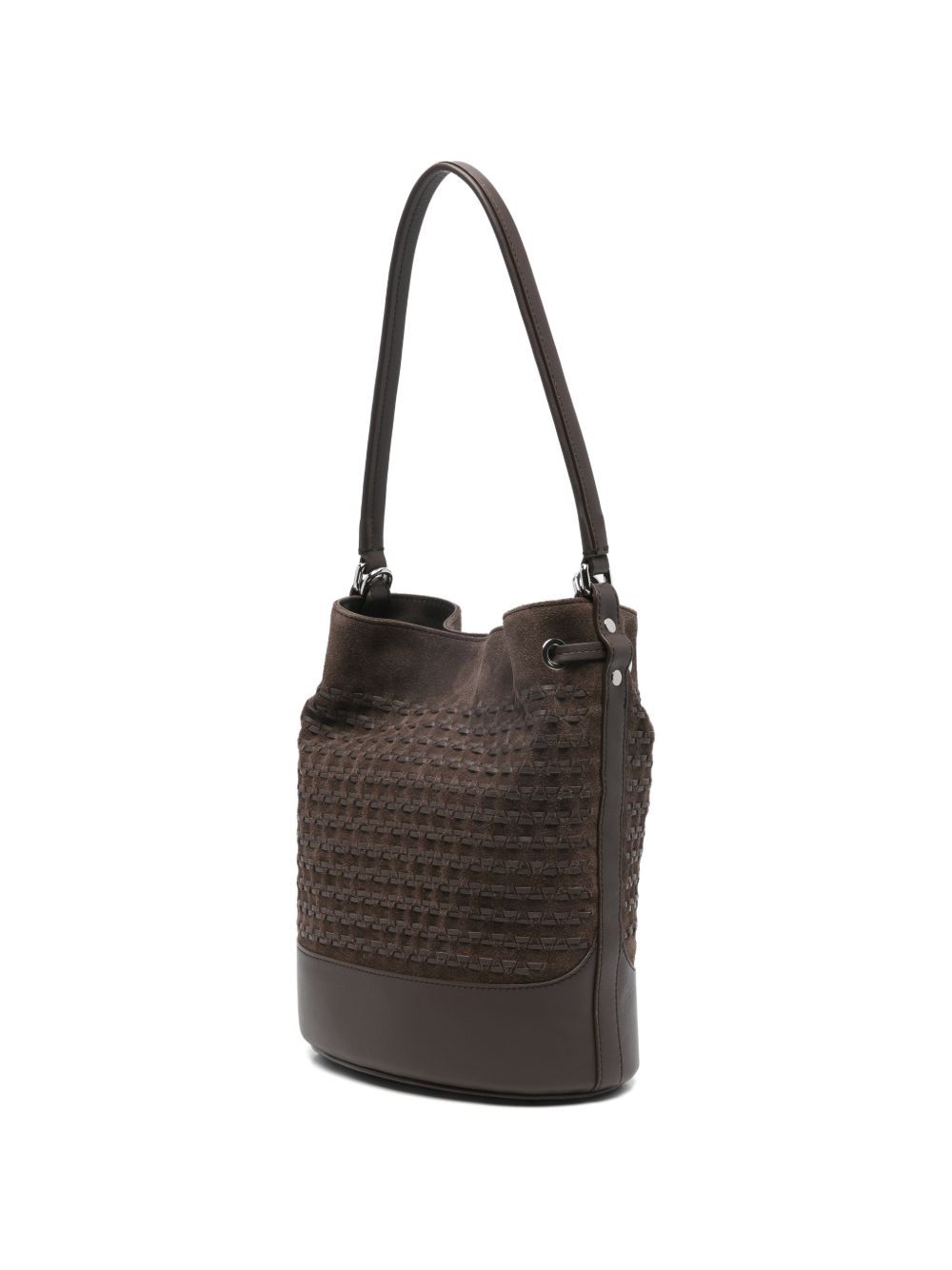 Zanellato Musiva Small Bucket Bag Brown