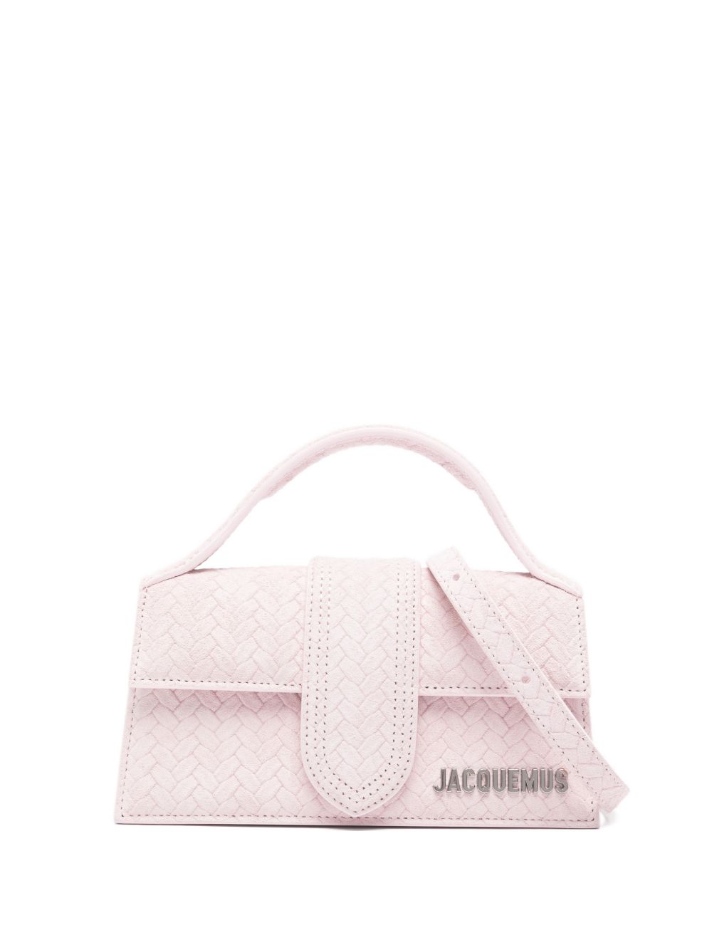 jacquemus le bambino leather handbag pink