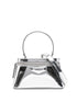 Givenchy Chained Leather Vanity Case Silver silver