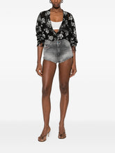 Diesel Denim Cotton Shorts Grey