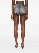 Diesel Denim Cotton Shorts Grey