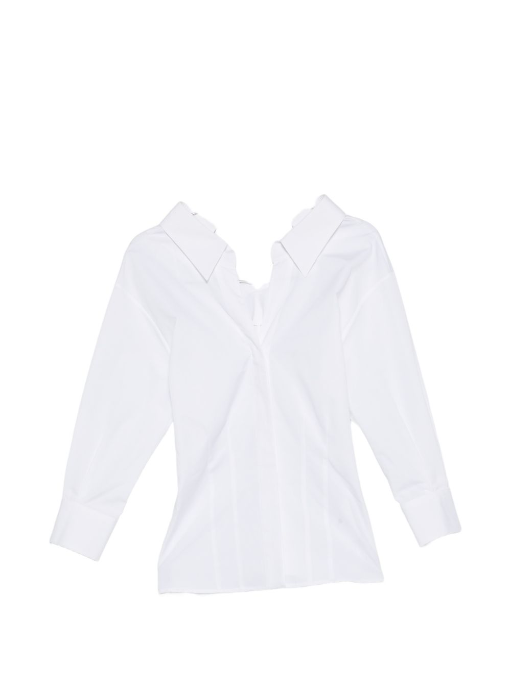 Givenchy Classic Cotton Fitted Shirt White White