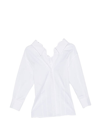 Givenchy Classic Cotton Fitted Shirt White White