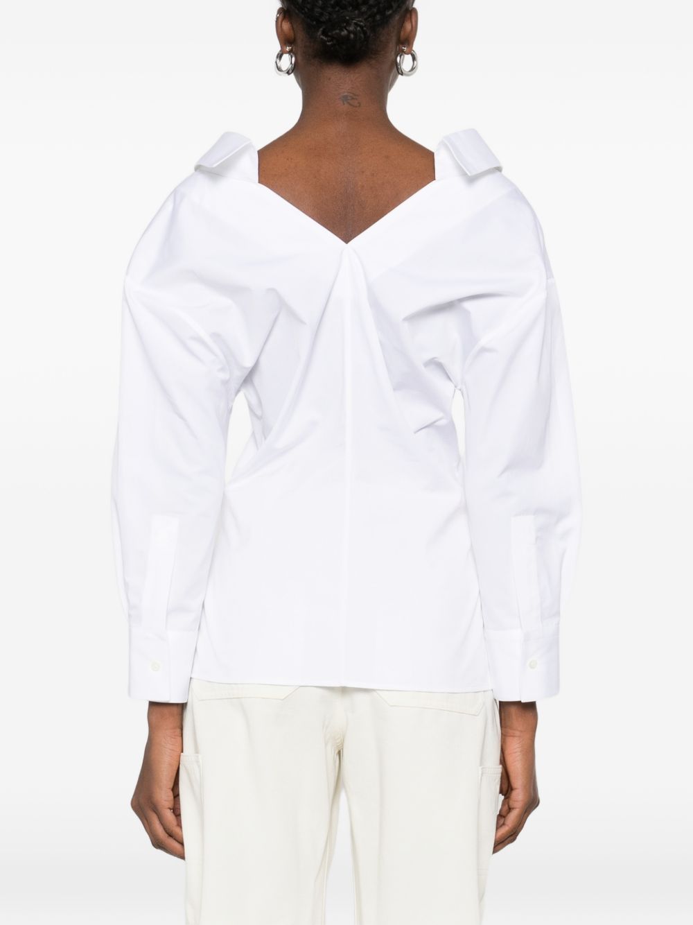 Givenchy Classic Cotton Fitted Shirt White White