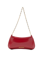 JACQUEMUS Le Petit Bisou Chain Bag Red