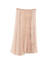 Fabiana Filippi Pleated Long Skirt Beige beige