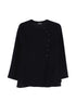 Emporio Armani Long Sleeve Round Neck Shirt Blue