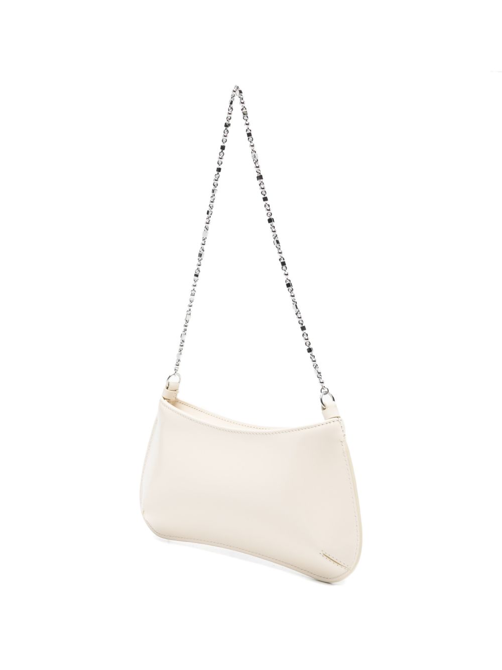 JACQUEMUS Le Petit Bisou Chaine Bag Ivory