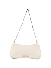 JACQUEMUS Le Petit Bisou Chaine Bag Ivory