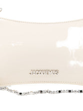 JACQUEMUS Le Petit Bisou Chaine Bag Ivory