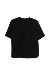 Emporio Armani Crewneck Short Sleeve Sweater Black