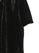 Emporio Armani Crewneck Short Sleeve Sweater Black
