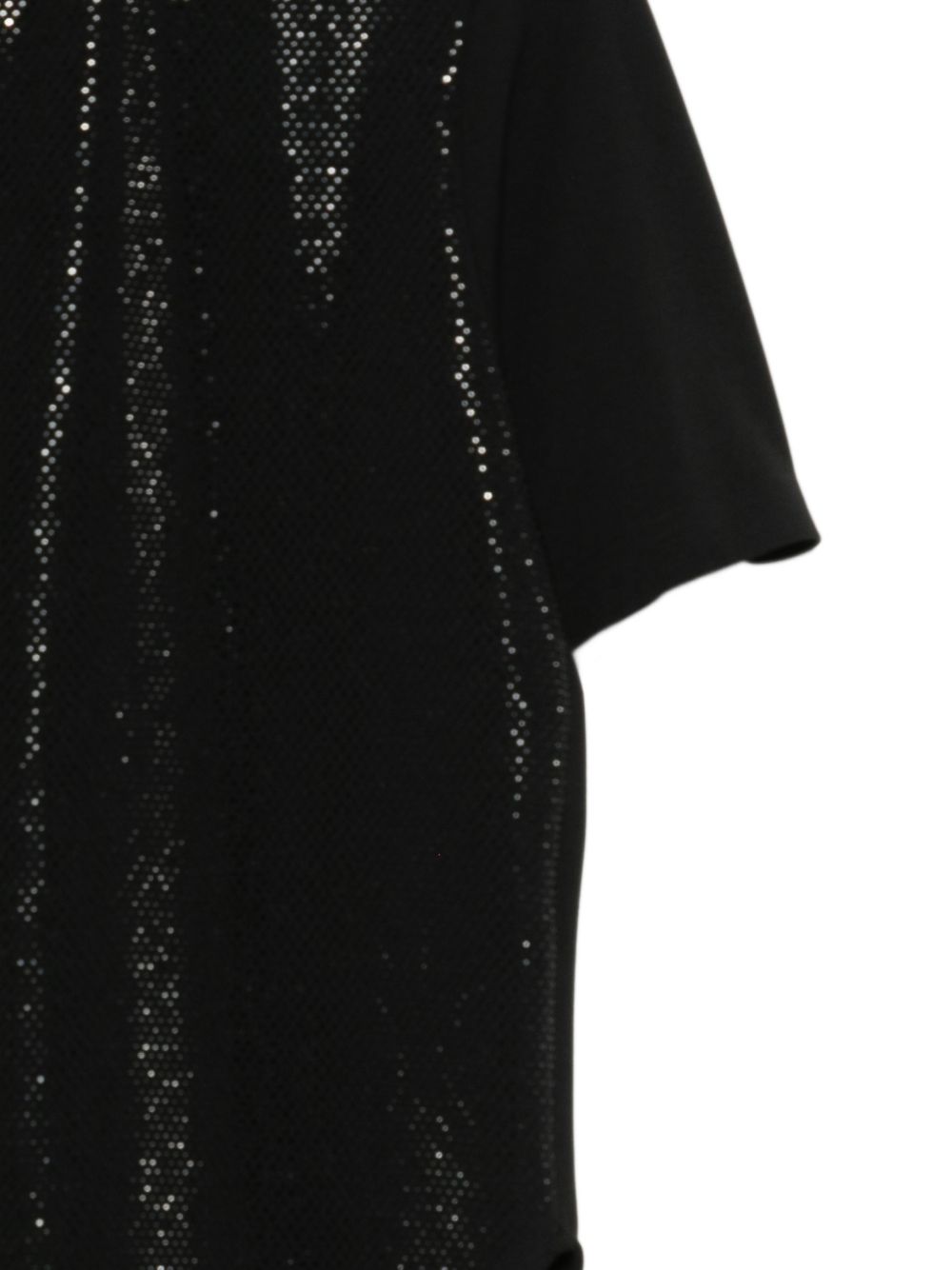 Emporio Armani Crewneck Short Sleeve Sweater Black