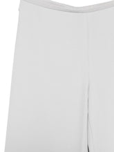 Emporio Armani Wide Leg Cady Trousers Light Grey