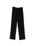 Emporio Armani Tech Cady Straight-Leg Trousers Blue