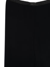 Emporio Armani Tech Cady Straight-Leg Trousers Blue