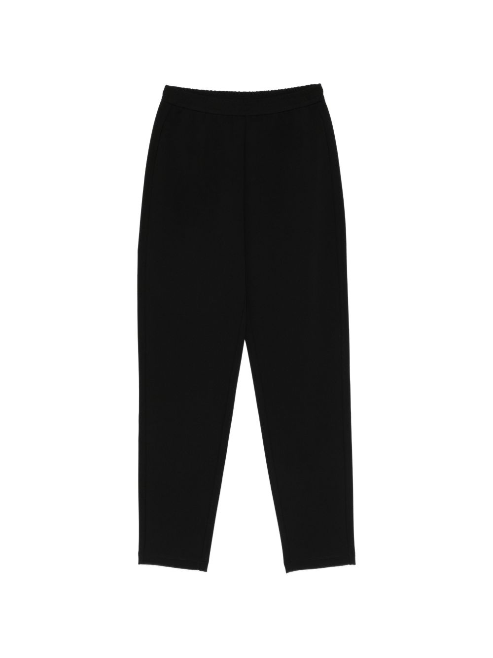 Emporio Armani Tapered Leg Slim Trousers Black