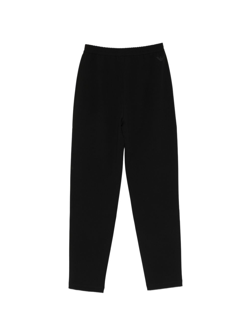 Emporio Armani Tapered Leg Slim Trousers Black
