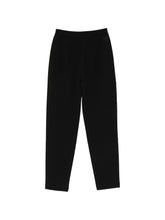 Emporio Armani Tapered Leg Slim Trousers Black