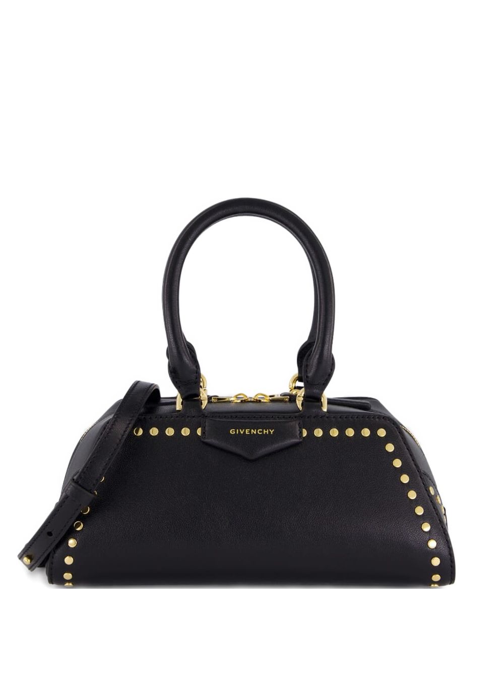 Givenchy Antigona EW Mini Studded Bag Black