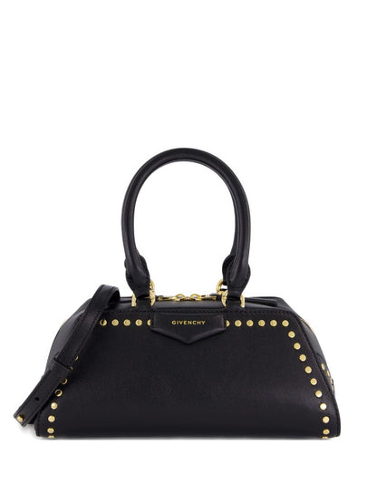 Givenchy Antigona EW Mini Studded Bag Black