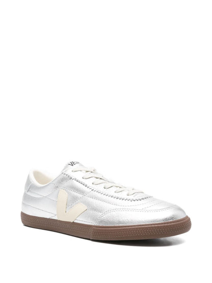 Veja Panenka Leather Sneakers SILVER
