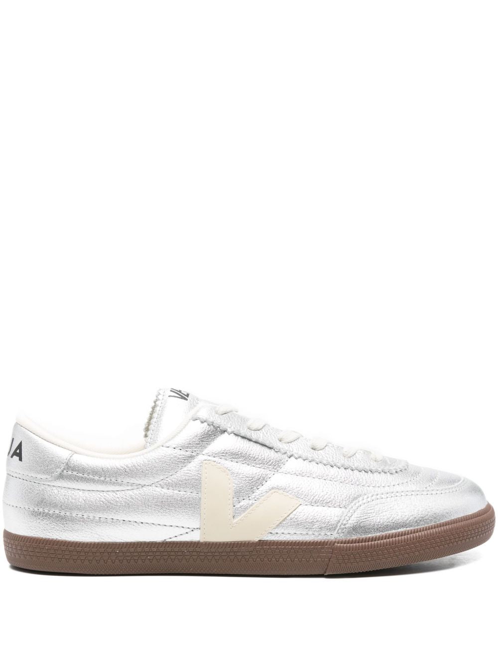 Veja Panenka Leather Sneakers SILVER