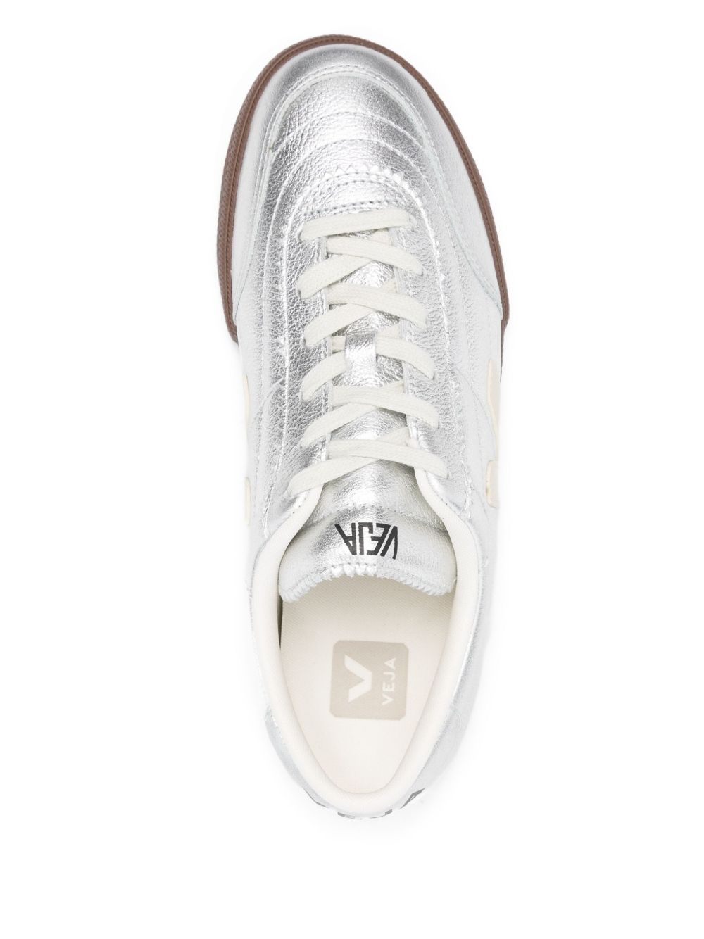 Veja Panenka Leather Sneakers SILVER
