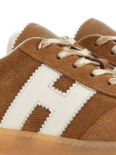 Hogan Cool Leather Panelled Sneakers Leather Brown