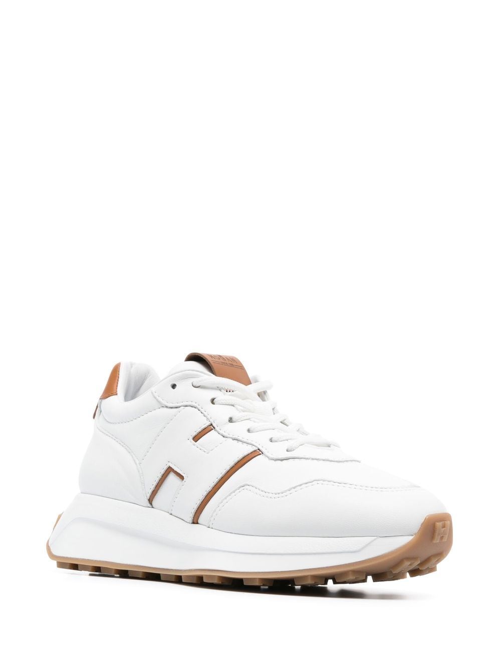 Hogan H641 Nappa Leather Sneakers White white