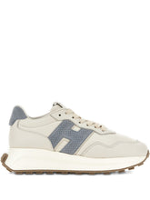 Hogan H641 Leather Perforated Sneakers White