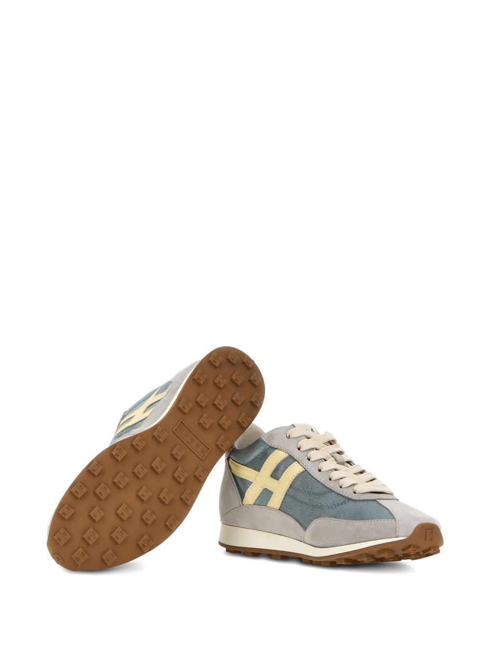 Hogan H699 Lace-Up Sneakers Clear Blue