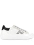 Hogan H705 Platform Leather Sneakers White white