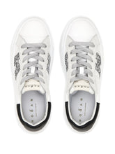 Hogan H705 Platform Leather Sneakers White white