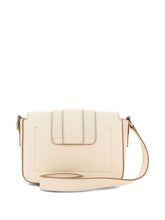 Hogan Shoulder Leather Crossbody Bag White