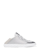 Jimmy Choo Diamond Light Glitter Sneakers Silver