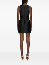 Elisabetta Franchi Sleeveless Mini Dress Black