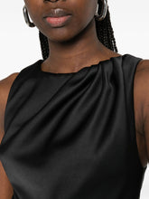 Elisabetta Franchi Sleeveless Mini Dress Black