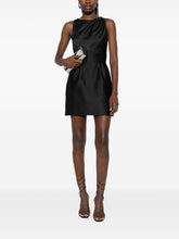Elisabetta Franchi Sleeveless Mini Dress Black