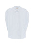 Woolrich Striped Cotton Shirt Clear Blue