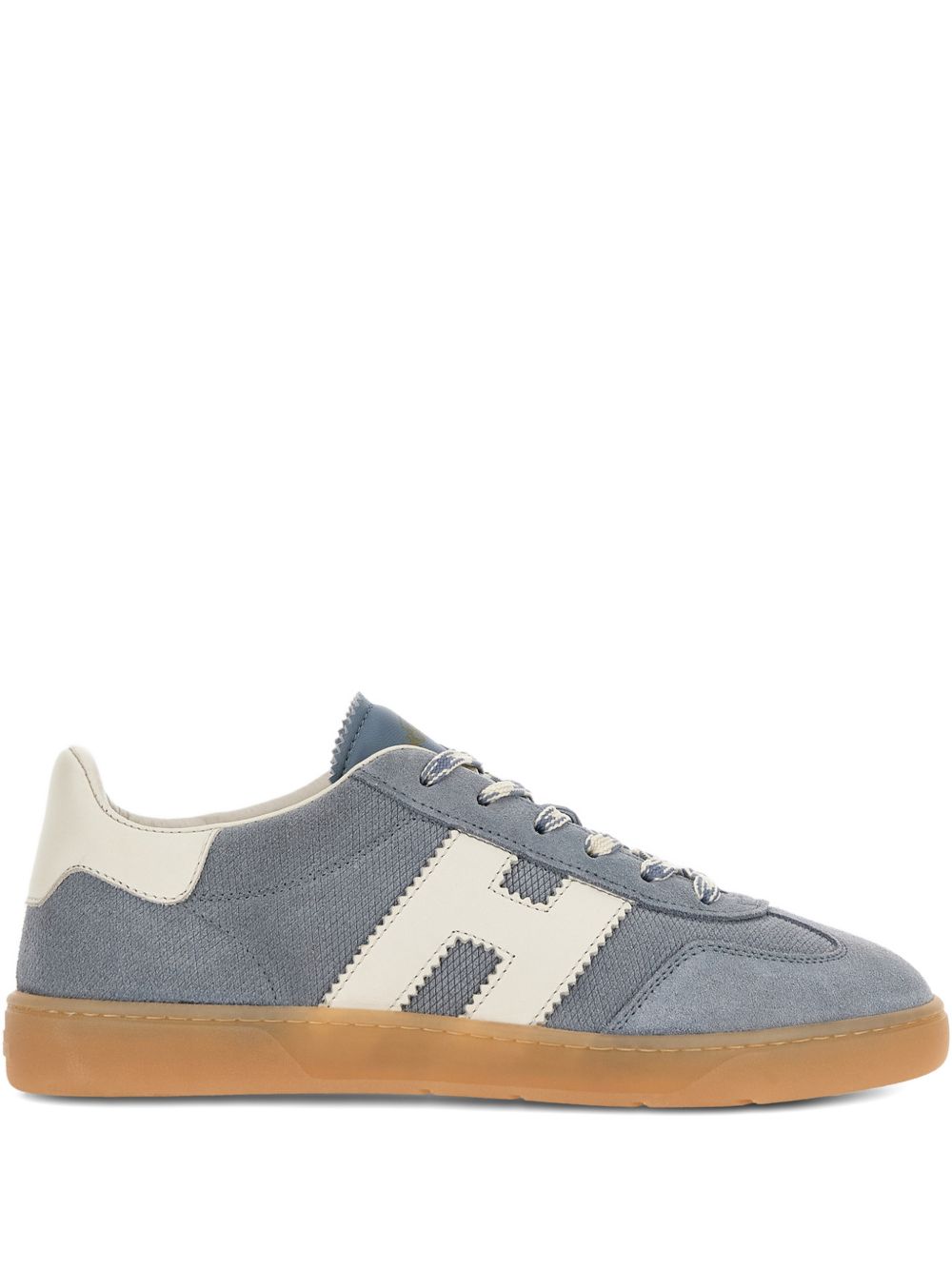 Hogan Clear Leather Sneakers Blue clear blue