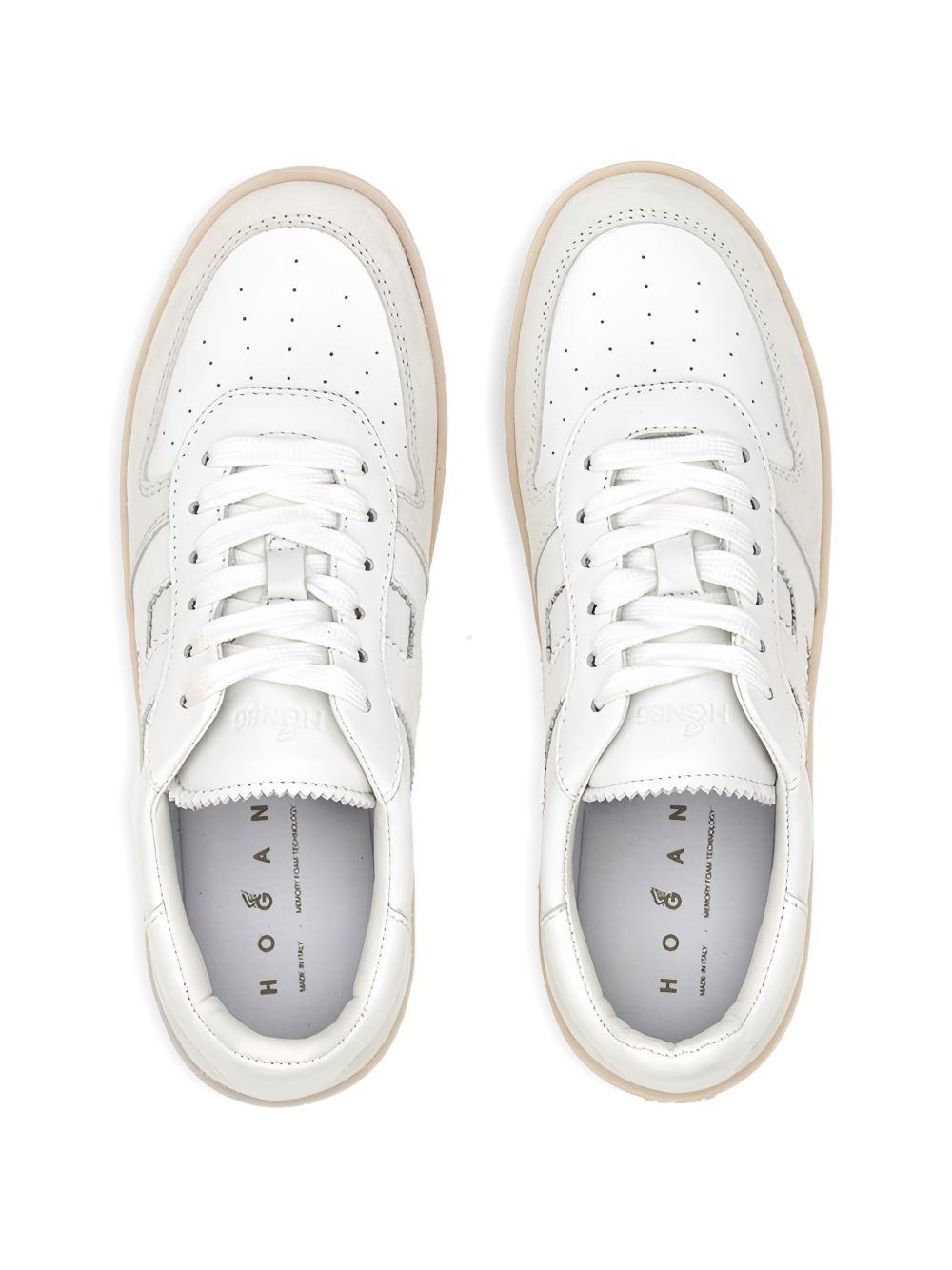 Hogan Cool Basket Leather Sneakers White