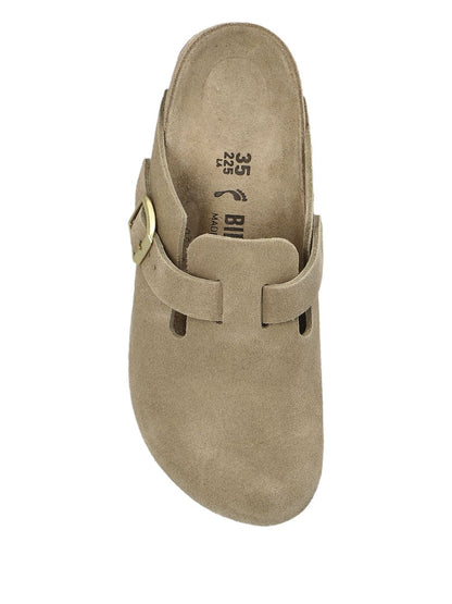 Birkenstock Boston suede clog GREY