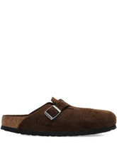 Birkenstock Boston slippers BROWN